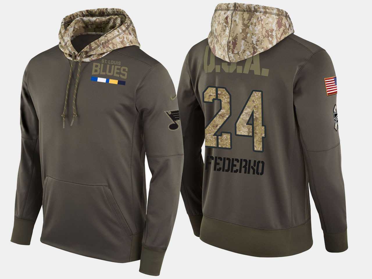 Nike Blues 24 Bernie Federko Retired Olive Salute To Service Pullover Hoodie,We sell and wholesale Nike Blues 24 Bernie Federko Retired Olive Salute To Service Pullover Hoodie on line form chian!